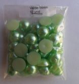 Chaton 14mm- Pct 50 unid.- Cor: Verde Glitter