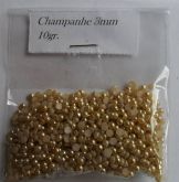 Chaton 3mm- Pct 10g- Cor: Champanhe